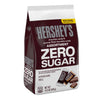 HERSHEY'S, ZERO SUGAR, Variedad de Barras de Chocolate Sin Azucar. Relleno de Chocolate y Caramelo. empaquetado individualmente, 15.5oz