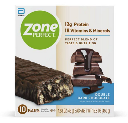 ZonePerfect Protein Bar Double Dark Chocolate - Cont. 10