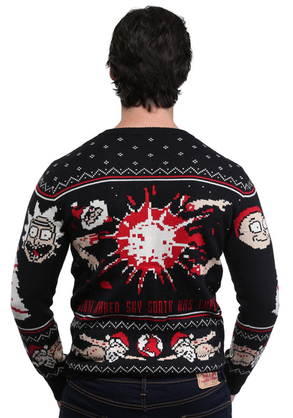 Rick y Morty Ugly Sweater