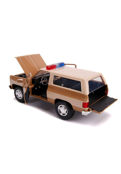 Stranger Things Policia Hawkins Camioneta Escala