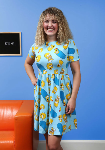 Los Simpsons Vestido Dama