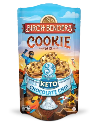 Birch Benders Keto Chocolate Chip Cookie Mix, 8oz