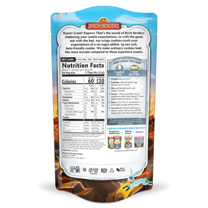 Birch Benders Keto Chocolate Chip Cookie Mix, 8oz