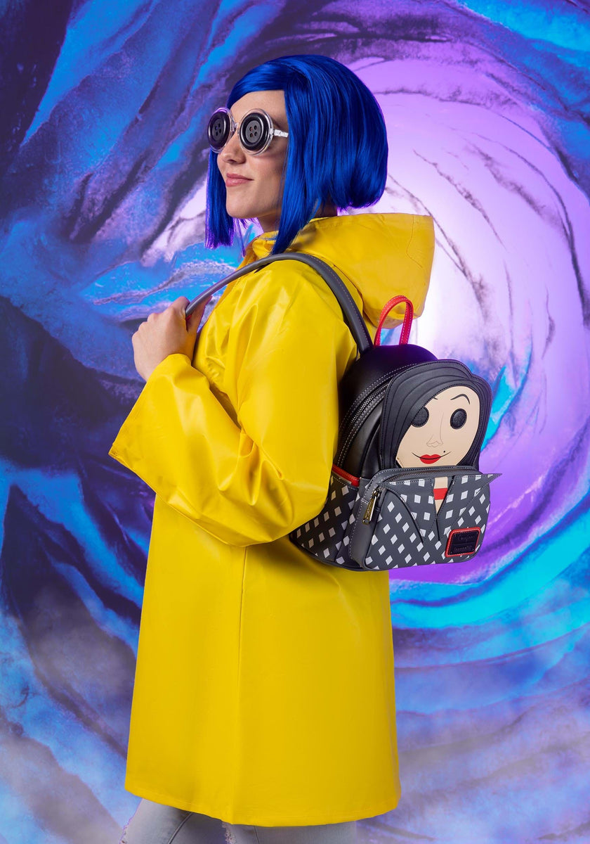 Rubies Coraline „The Other Mother“ Latexmaske – Overhead-Maske Für Erwachsene, Offiziell Lizenziert, Schwarz