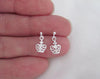 Aretes De Corona Plata