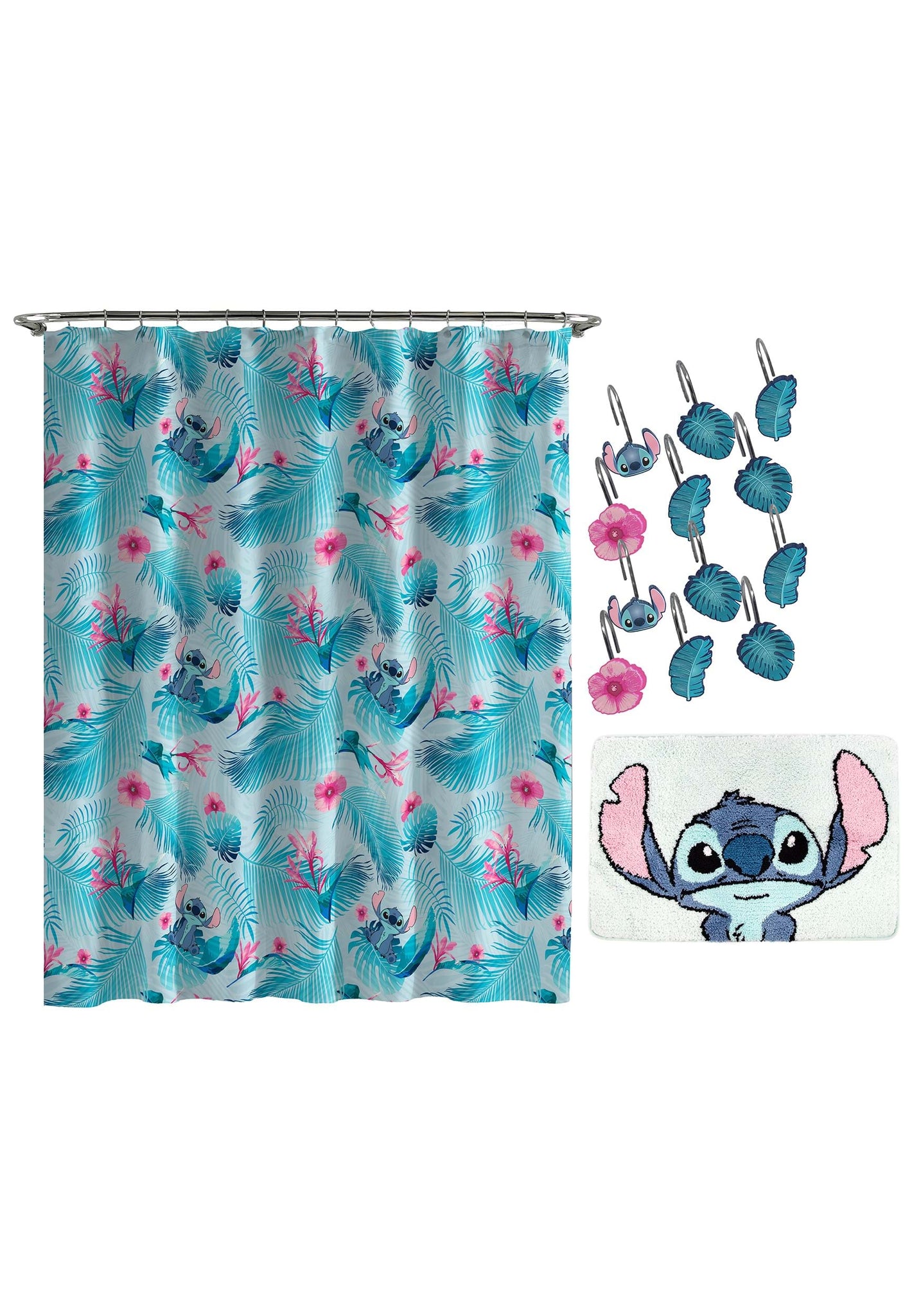 Stitch Rostro Tapete Baño – Accesorios-Mexicali