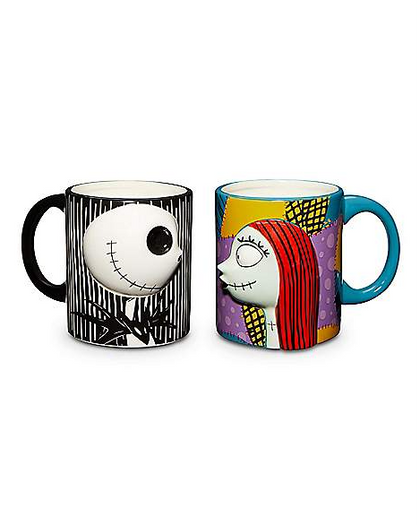Extraño Mundo De Jack Set De Taza 3D