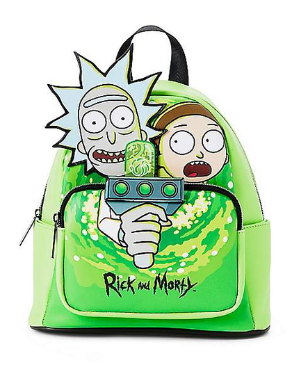 Rick Y Morty Mochila Cosplay
