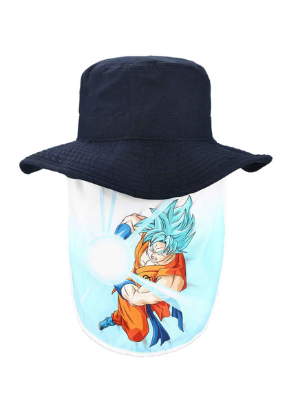 Dragon Ball Z Goku Cubre Cuello Sol Sombrero