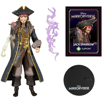 Piratas Del Caribe Mirrorverse Jack Sparrow Figura De Accion
