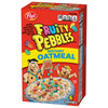 New Post Fruity PEBBLES Instant Oatmeal for Kids, 8.4oz, Cont. 6