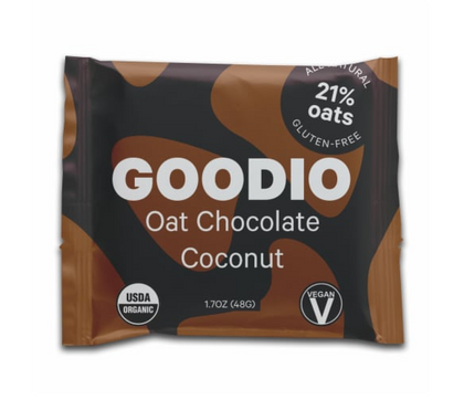 Goodio Handmade Oat Chocolate & Coconut Bar