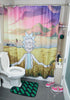 Rick Y Morty Cortina Para Baño