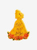 La Bella Y La Bestia Pin Dorado Disney