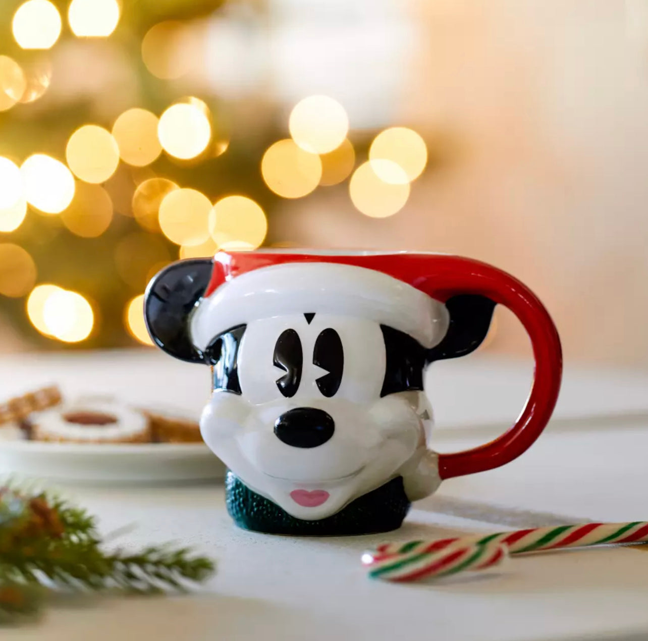 Mickey Mouse Taza Navidad Santa – Accesorios-Mexicali