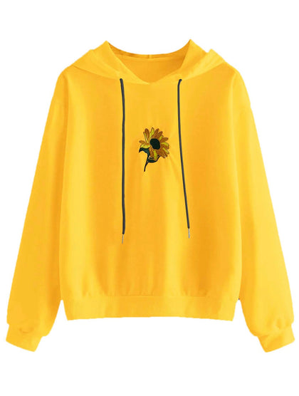 Sudadera Girasol Hoodie Sunflower
