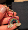 Aretes Rainbow Dúo Hoops Arcoiris