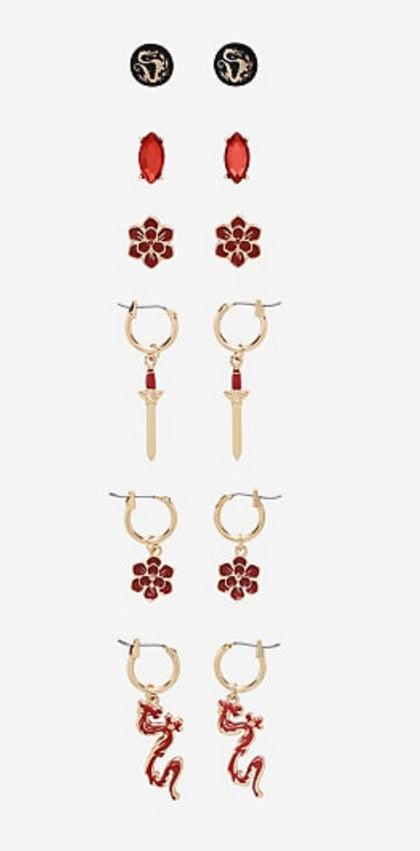 Mulan Set de Aretes