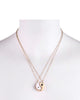 Set Collar Yin Yang Dorado Pareja