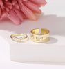 Anillos De Pareja Mariposa Ajustables