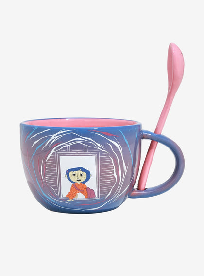 Coraline Taza y Cuchara