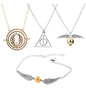 Harry Potter Paquete Collares Brazalete Snitch