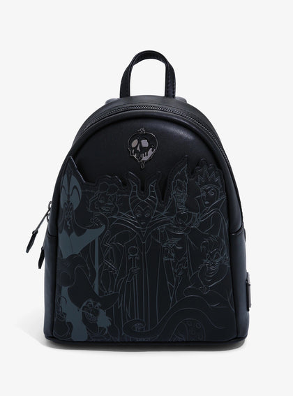 Disney Villanas Mochila Negra
