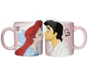 La Sirenita Set de Tazas Para Pareja Ariel Amor