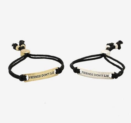 Stranger Things Pulseras Friends Dont Lie Dúo