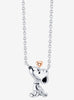 Collar Snoopy Peanuts Corazon
