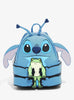 Stitch Mochila Abrazando Ranita Disney