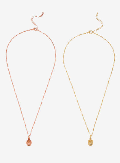 Collar Winnie The Pooh Set Mejores Amigos Tarro De Miel