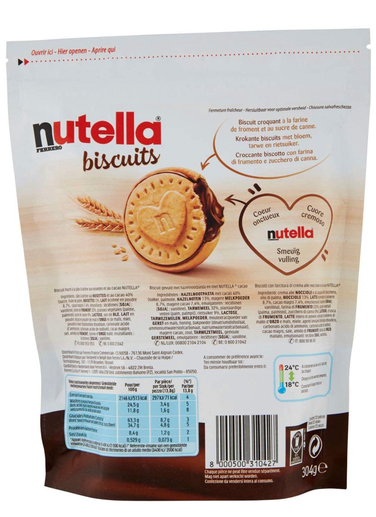 Galletas De Nutella Biscuits Galleta