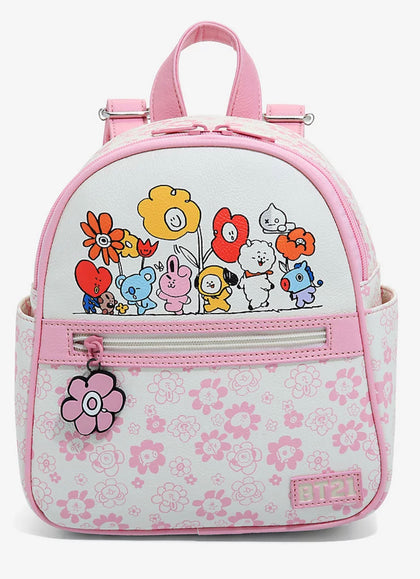 BT21 Mochila BTS Flores Colores