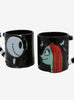 Extraño Mundo De Jack Juego De Tazas Jack y Sally