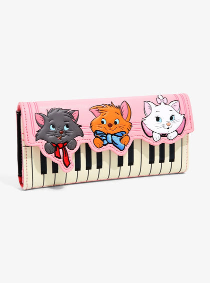 Los Aristogatos Cartera Piano Gatitos