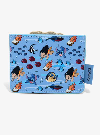 Tarjetero Lilo & Stitch Pato Pez