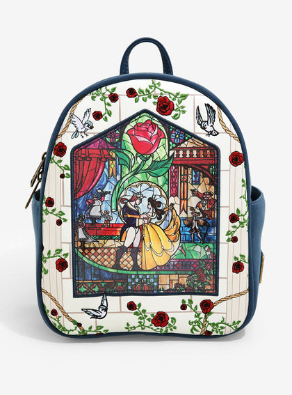 La Bella Y La Bestia Mochila Cristal Encantado Pre- Orden