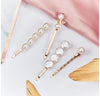 Set Broches Cabello Concha 12 pz