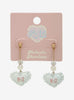 Aretes Melanie Martinez Corazon Blanco