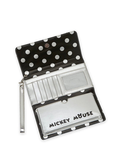 Mickey Mouse Cartera Retro Blanco y Negro