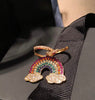 Aretes Rainbow Dúo Hoops Arcoiris