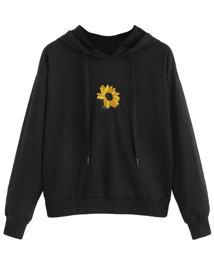 Sudadera Girasol Hoodie Sunflower