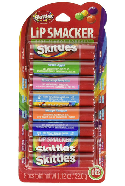 Labiales Skittles Paquete Lip Smacker