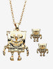 Set De Collar y Aretes Bob Sponja