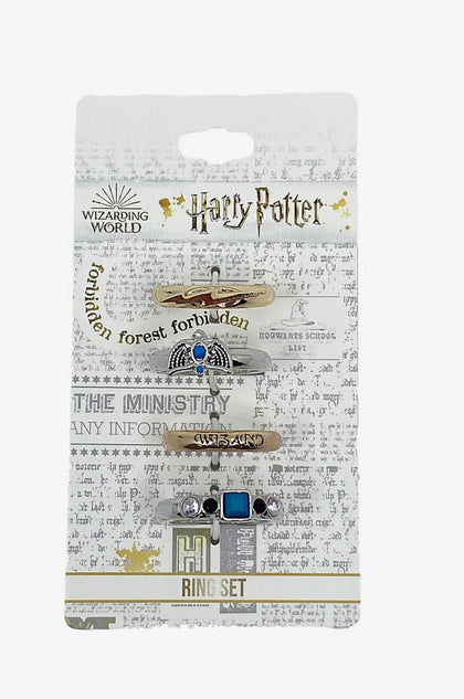 Harry Potter Ravenclaw Set De Anillos