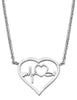Collar Corazón Latido Del Corazon Médico