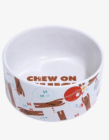 Star Wars Plato Para Mascota Bowl Chewbacca