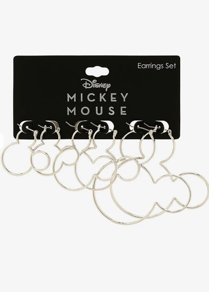 Mickey Mouse Aretes Formas