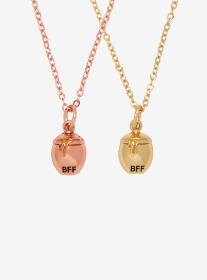 Collar Winnie The Pooh Set Mejores Amigos Tarro De Miel